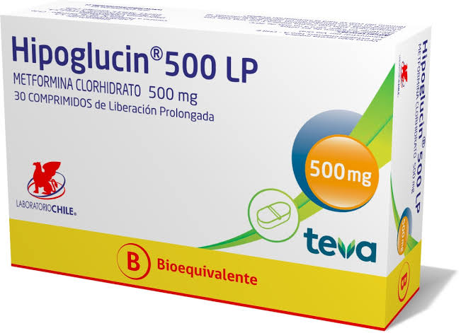 Imagen del producto Hipoglucin 500 mg Lp x30 comp. De Lib Prolong de TEVA