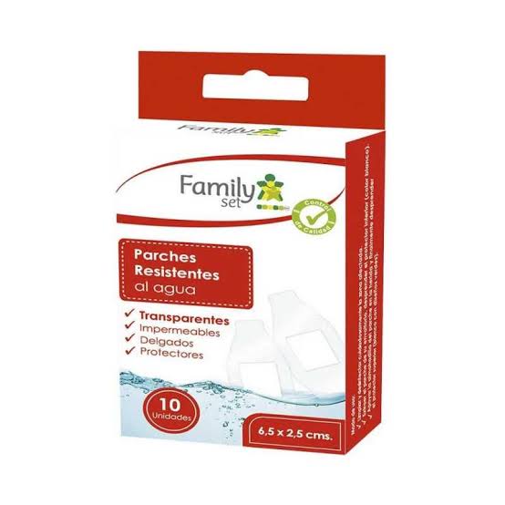 Set Parche Curita Resistente Agua x 10 Und - FAMILY SET - Farmacias San Martín