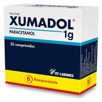 XUMADOL COM 1 GR X 20 (BE)