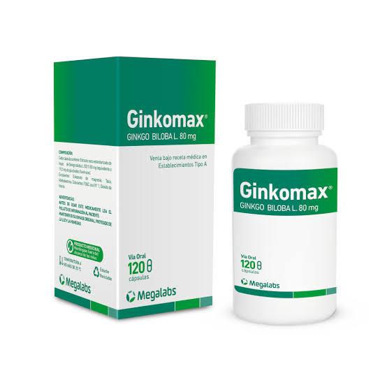 Ginkomax 80mg x 120 Capsulas - MEGALABS - Farmacias San Martín