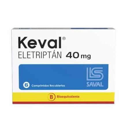 Keval 40mg x 6 Comprimidos Recubiertos