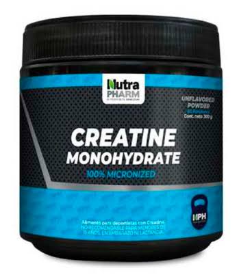 Creatine Monohidrato Polvo 300gr - NUTRAPHARM - Farmacias San Martín