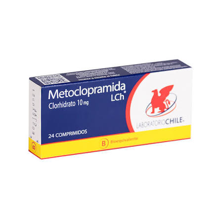 Imagen del producto Metoclopramida 10 mg x24 comp. de MINTLAB