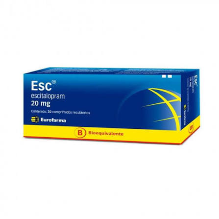 Esc 20Mg X 30 Comprimdos Recubiertos - Eurofarma