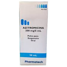 Azitromicina 200mg/5ml Suspension Oral 30ml - PHARMATECH - Farmacias San Martín