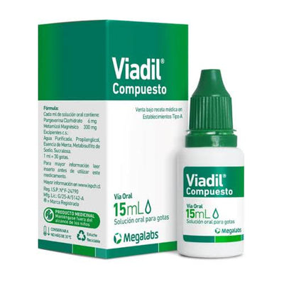 VIADIL COMPUESTO GOTAS ORALES 15ML