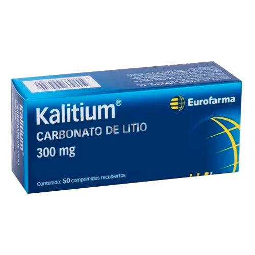 Kalitium 300mg x 50 Comprimidos - EUROFARMA - Farmacias San Martín