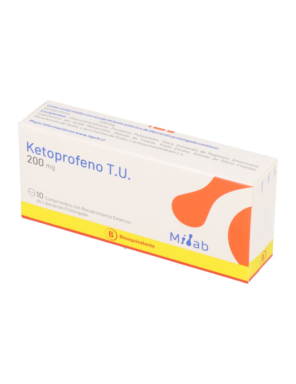 Ketoprofeno 200mg x 10 Comprimidos de Lib Prolong - MINTLAB - Farmacias San Martín