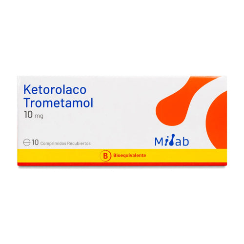 Imagen del producto Ketorolaco 10 mg x10 comp. recub. de MINTLAB