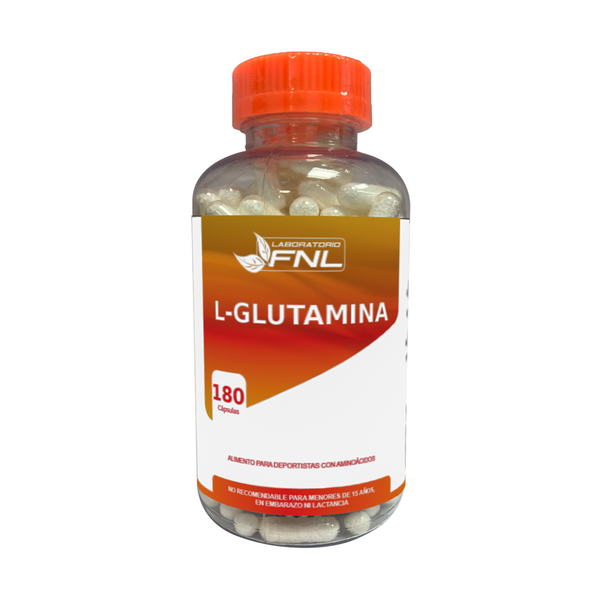 L GLUTAMINA X 180 CAPSULAS