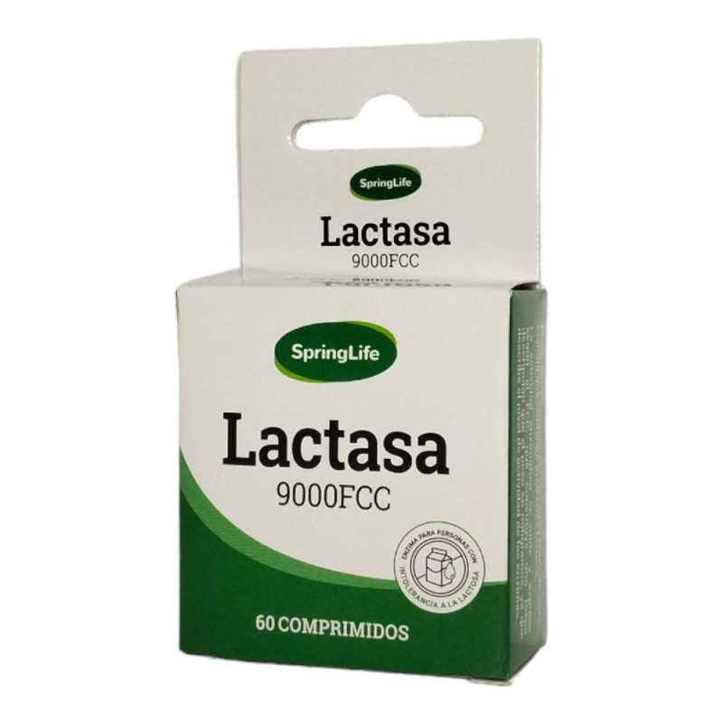Lactasa 9000fc x 30 Comprimidos - SPRINGLIFE - Farmacias San Martín