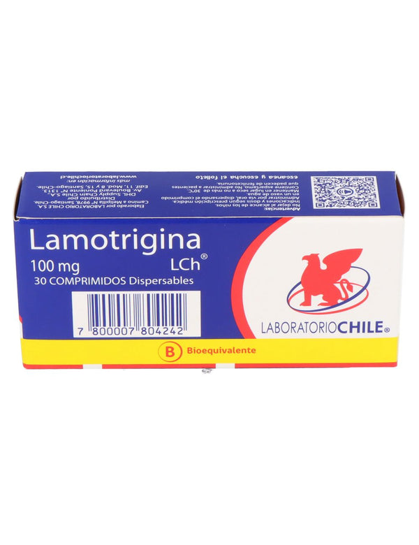 Lamotrigina Com 100 mg x 30