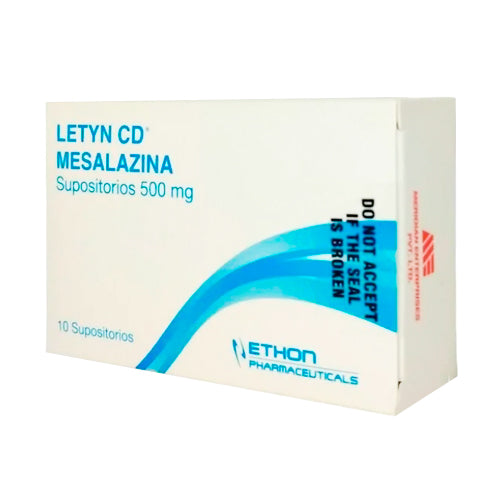 Cenabast - Letyn Cd 500mg x 10 Supositorios