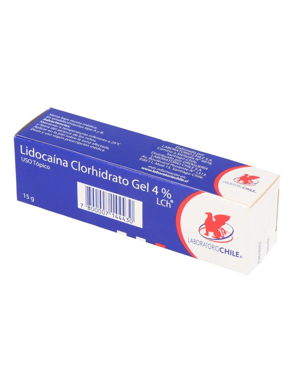 Lidocaina Clorhidrato Gel 4% x 15 gr