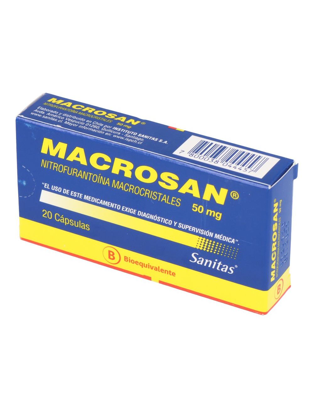 Macrosan 50Mg X 20 Capsulas - Sanitas
