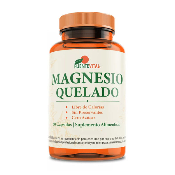MAGNESIO QUELADO X 60 CAPSULAS