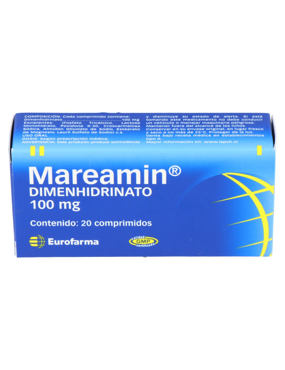 Mareamin Com 100 Mg X 20 - Farmacia