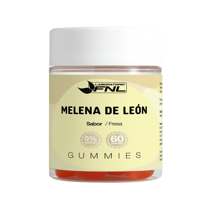 Melena de Leon Fresa x 60 Gomitas - FNL - Farmacias San Martín