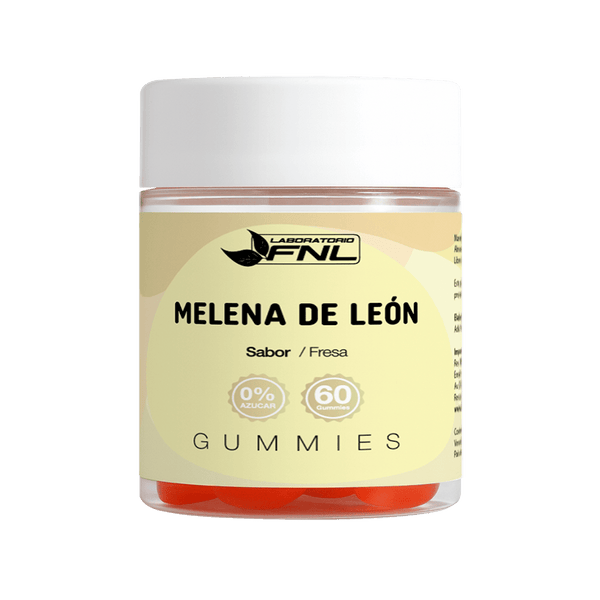 Melena de Leon Fresa x 60 Gomitas