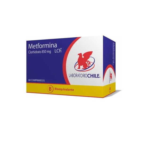 Metformina 850mg x 60 Comprimidos