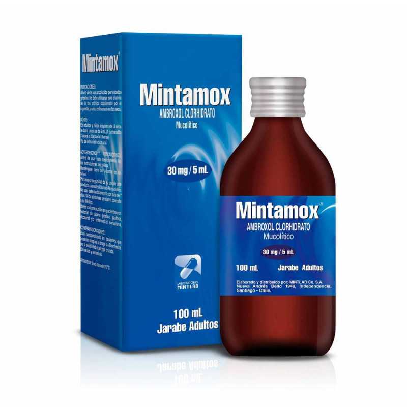 Imagen del producto Mintamox 30 mg/5 mL Sol. Oral 100 mL de MINTLAB