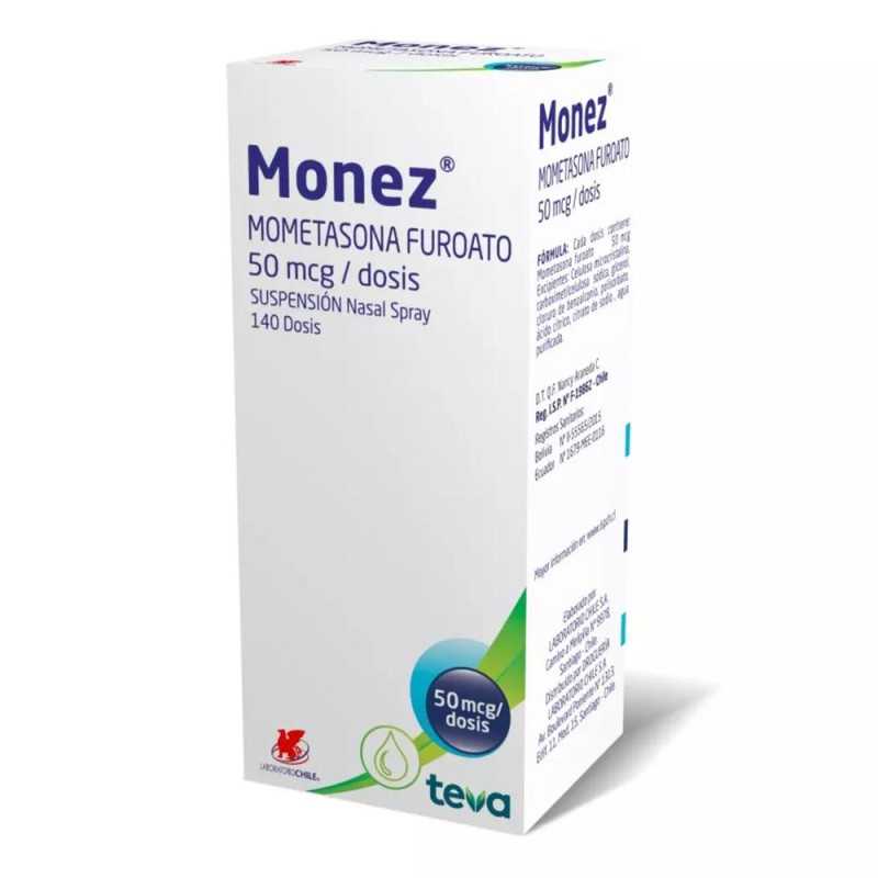 CENABAST - MONEZ 50MCG SUSPENSION NASAL 140 DOSIS