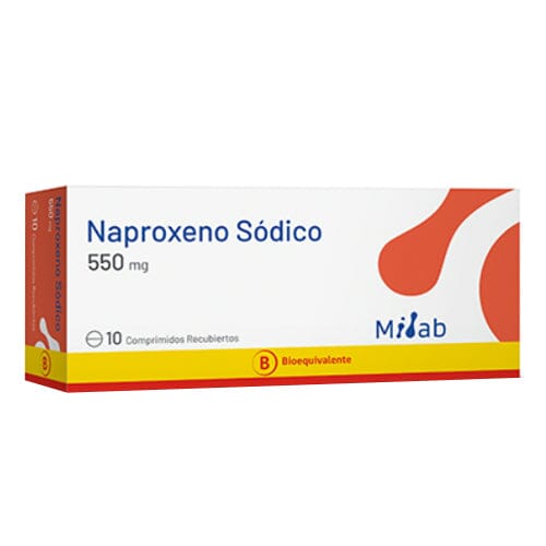 Imagen del producto Naproxeno 550 mg x10 comp. recub. de MINTLAB