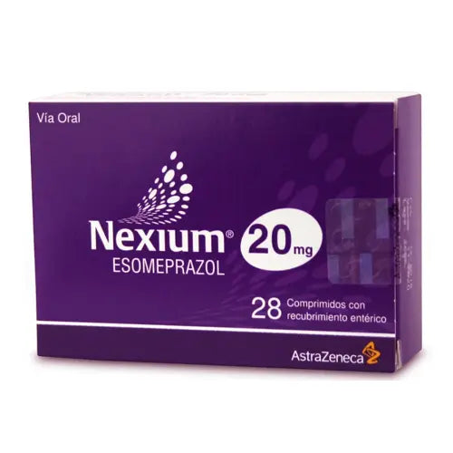Nexium Com 20 mg x 28 - ASTRAZENECA - Farmacias San Martín