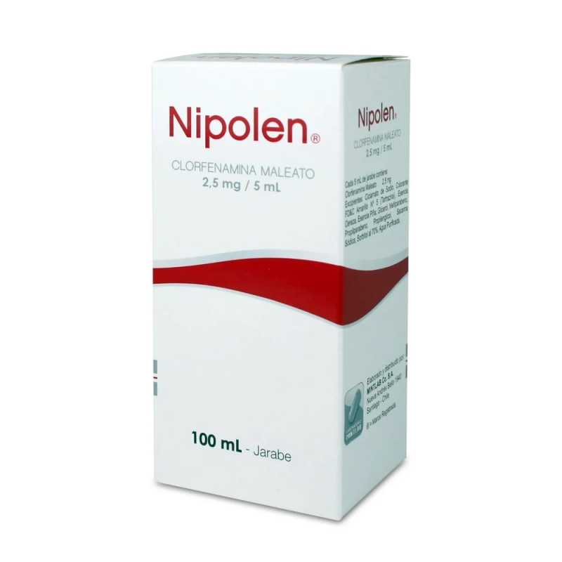 Imagen del producto Nipolen 2.5 mg/5 mL Jarabe 100 mL de MINTLAB