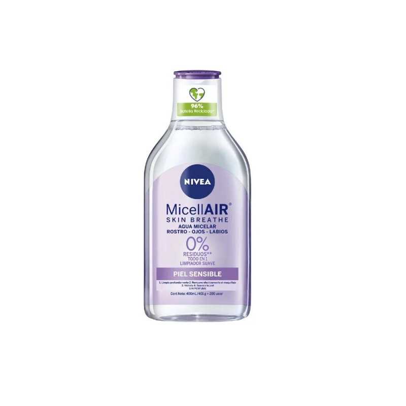 Locion Micelar Piel Sensible X 400 Ml - Nivea