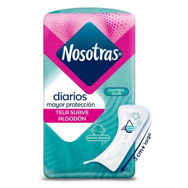 Protectores Diarios Largos x 30
