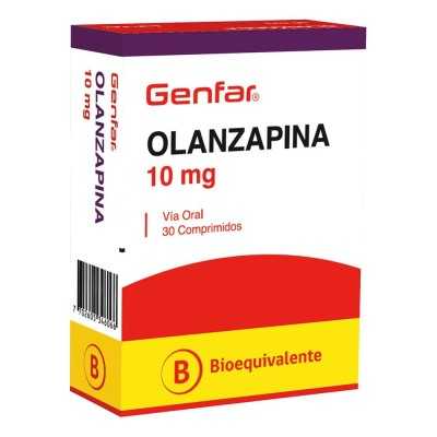 Olanzapina 10mg x 30 Comprimidos