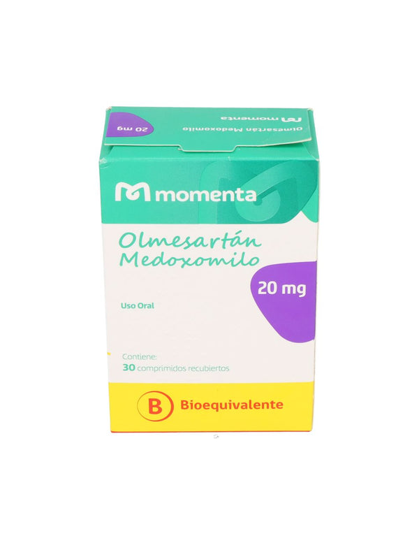 Olmesartan Medoxomilo Com 20 mg x 30