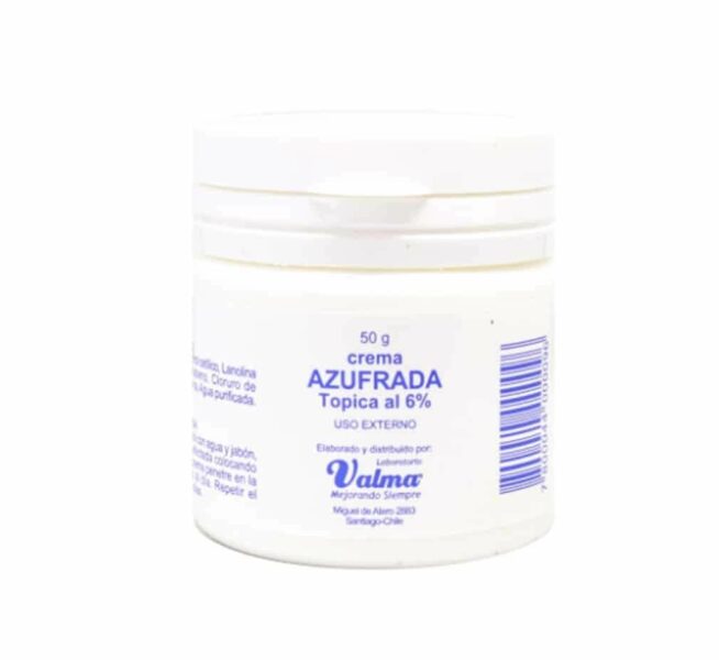 CREMA AZUFRADA 6% X 50G