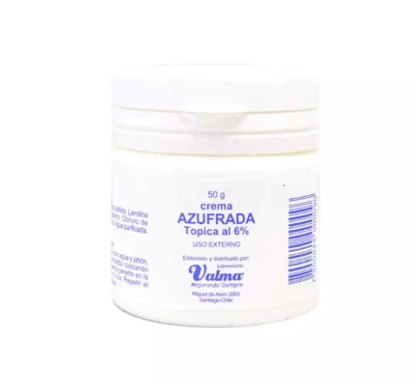 Crema Azufrada 6% x 50g