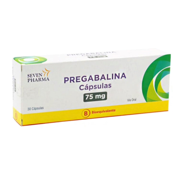 Pregabalina 75mg x 30 Capsulas