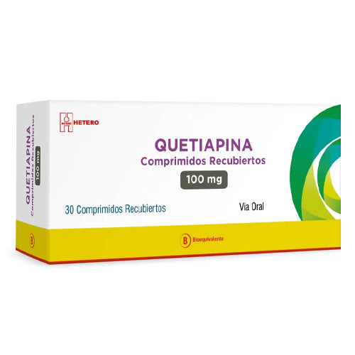 Quetiapina Be 100 mg x 30 Comp