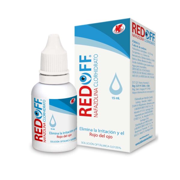 Redoff 0.0125% Sol Oft x 15 ml - CHILE - Farmacias San Martín