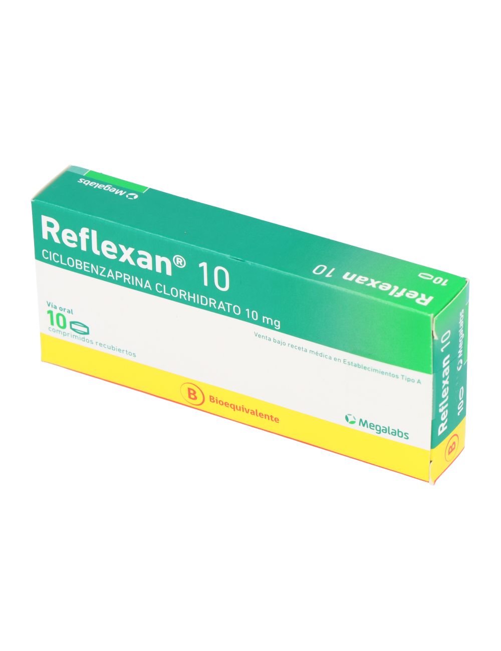 Reflexan Be 10 Mg X 10 Comp Rec - Megalabs