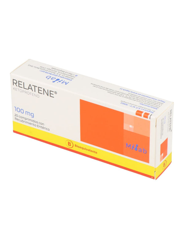 Relatene Com 100 mg x 20