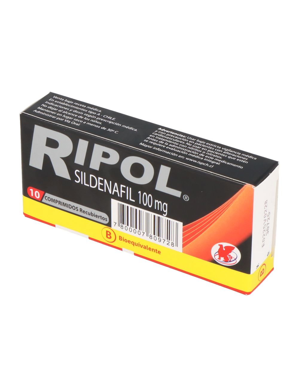 Ripol 100 Mg X 10 Comprimidos - Farmacia