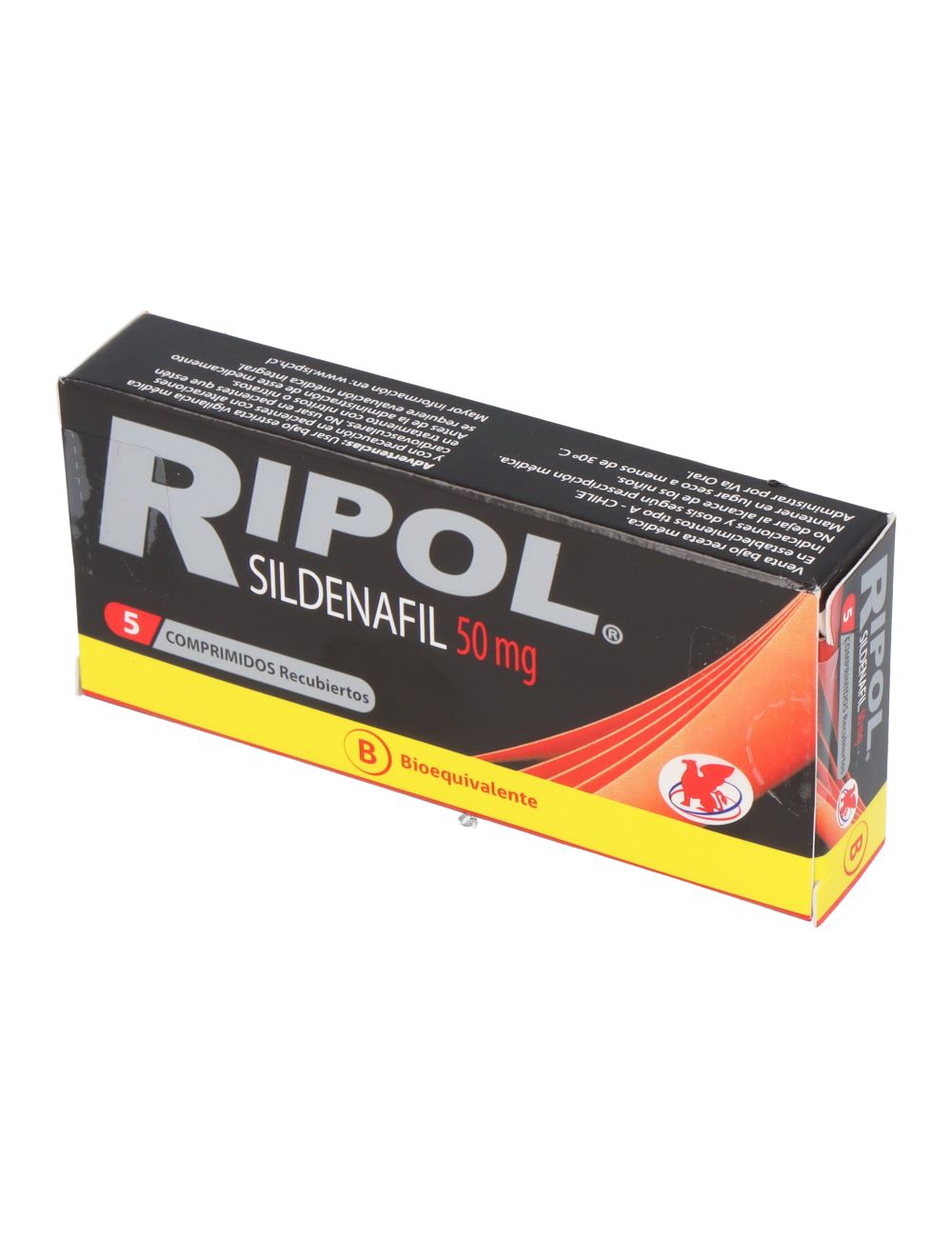 Ripol 50Mg X 5 Comprimidos Recubiertos - Chile