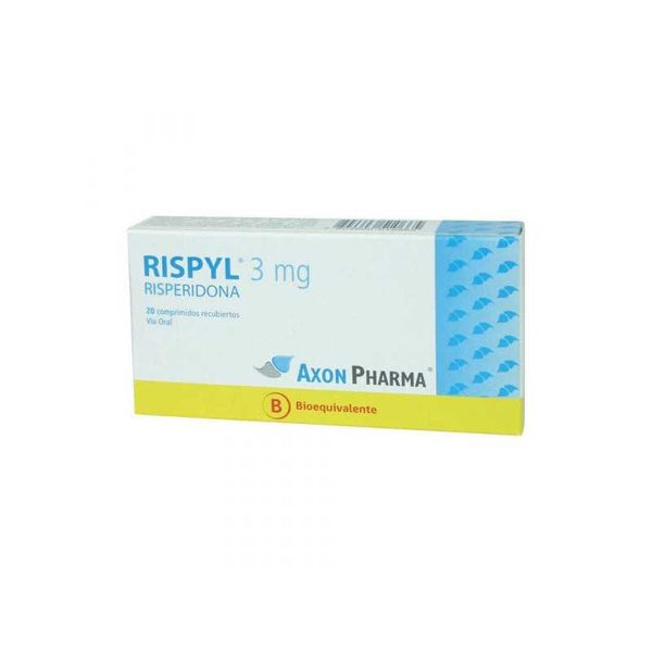 Rispyl 3 mg x 20 Comp Rec