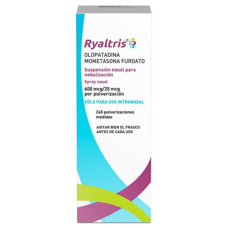 Ryaltris 600mcg / 25mcg x 240 Pulverizaciones - GLENMARK - Farmacias San Martín