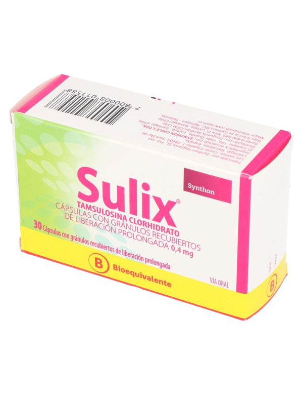 Sulix Cap 0.4 mg x 30 (be)