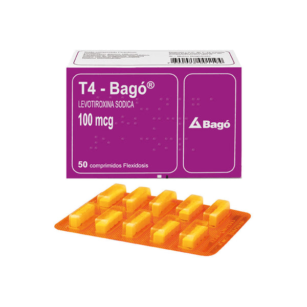 T4 Com 100 mcg x 50
