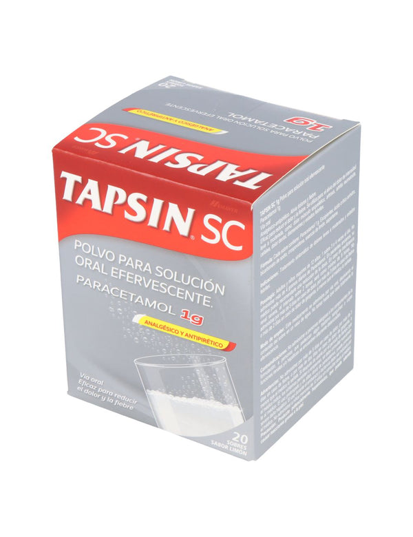 Tapsin Eferv Sbr 1g X20