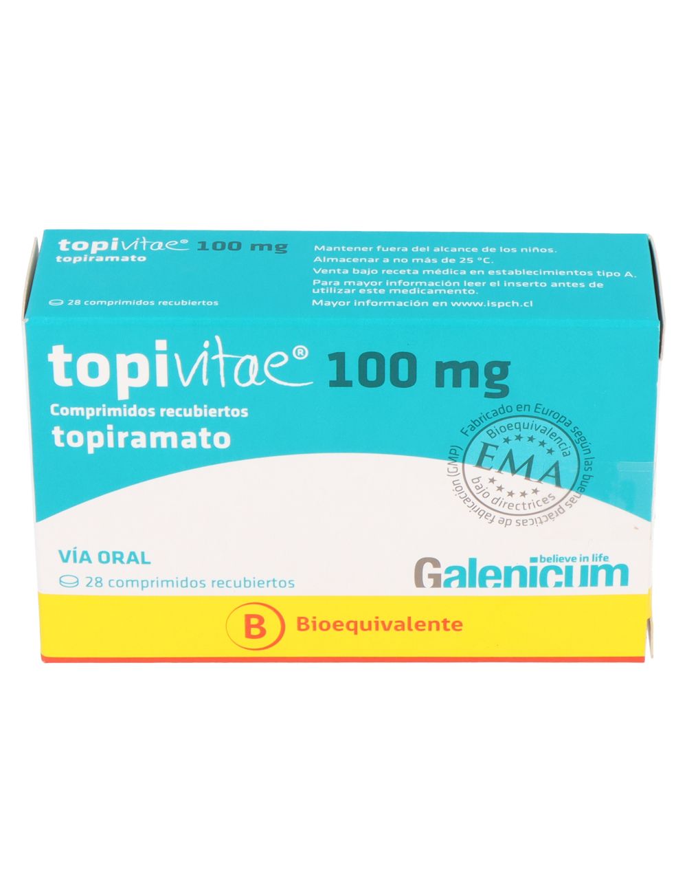 Topivitae Com 100 Mg X 28 - Farmacia
