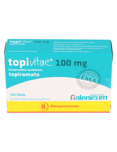 Topivitae Com 100 Mg X 28 - Farmacia