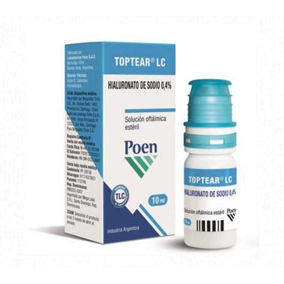 TOPTEAR LC SOL OFT. 0.4% X 10ML